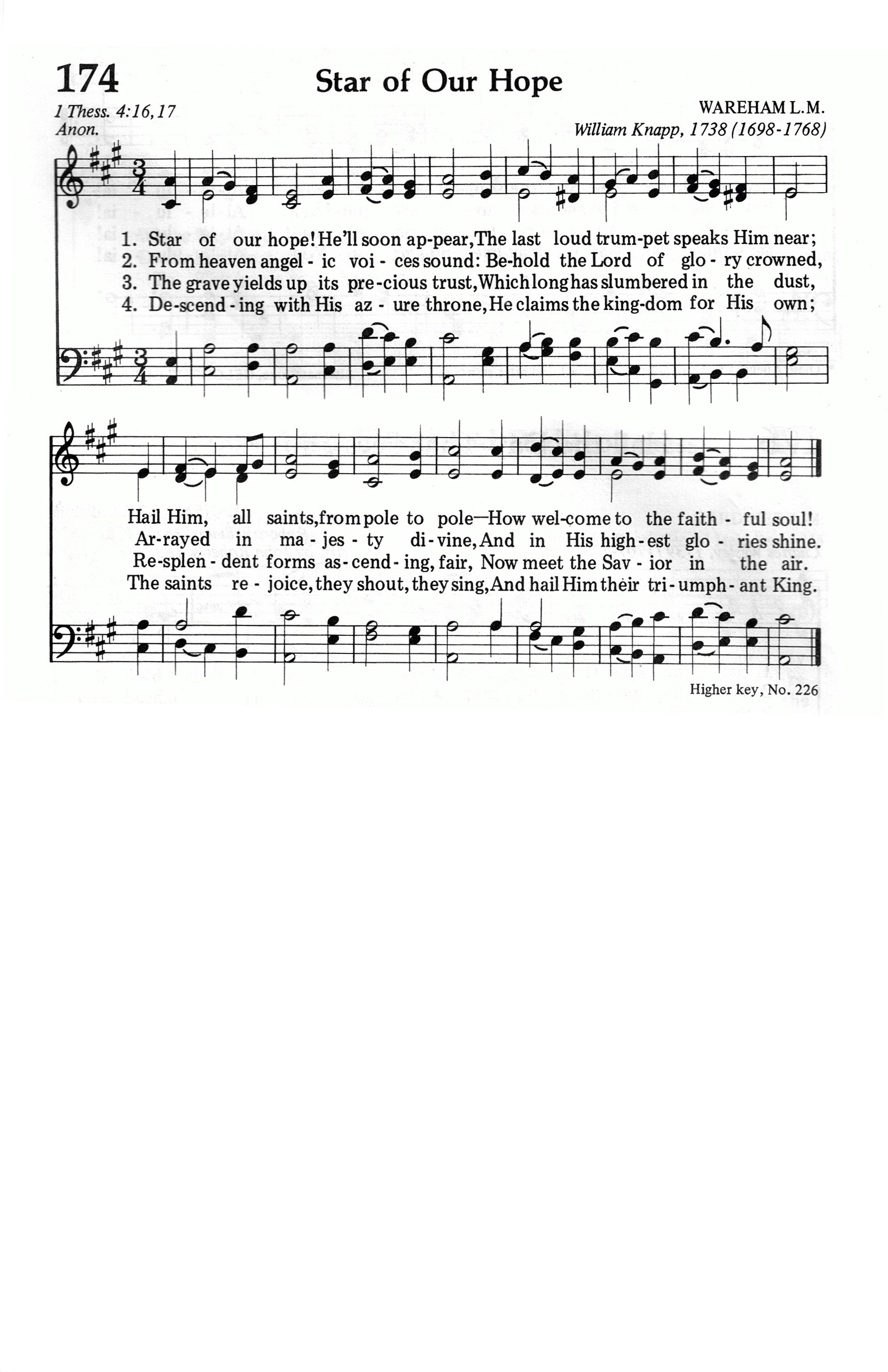 174.Star of Our Hope-695HYMN