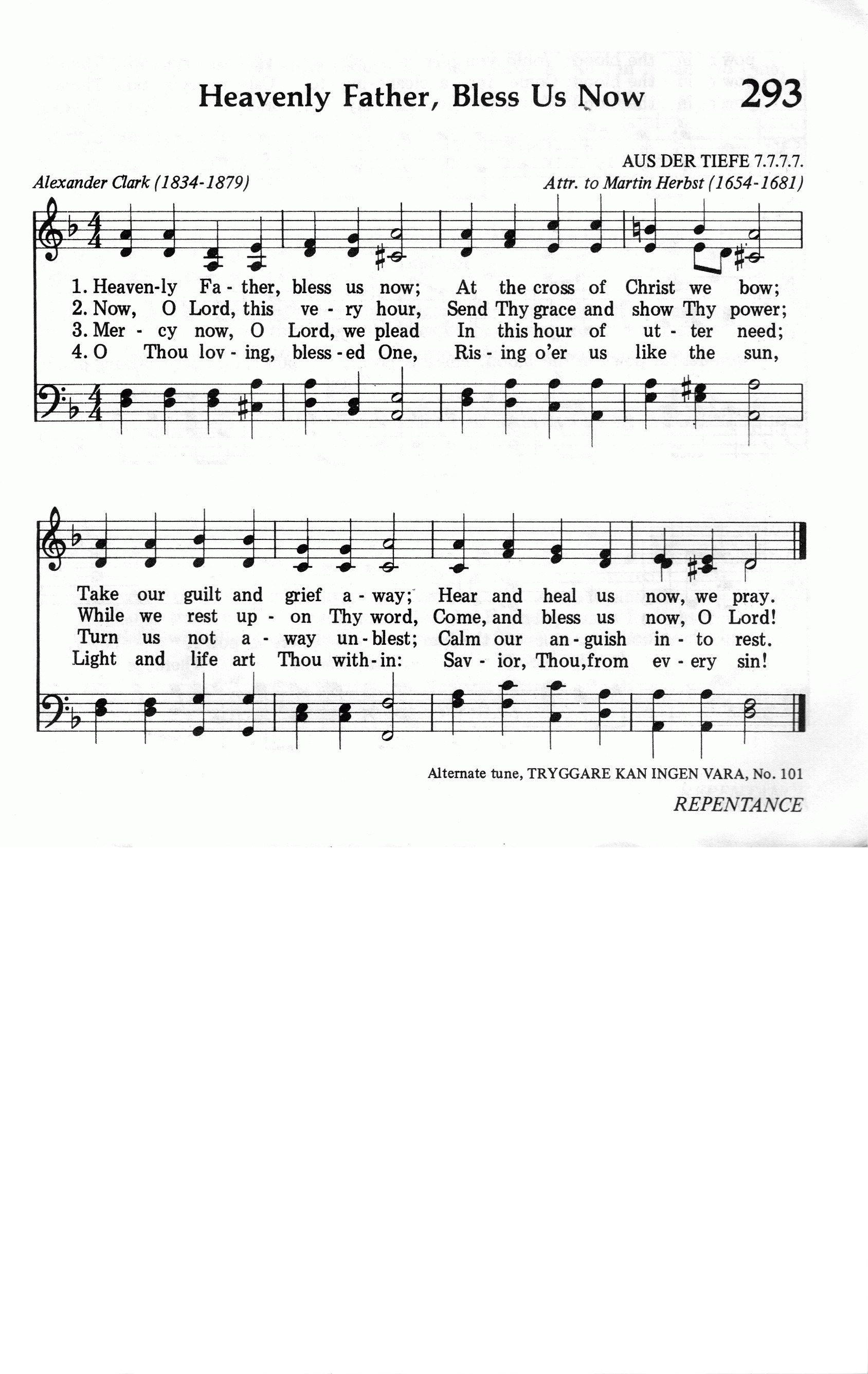 293.Heavenly Father, Bless Us Now-695HYMN