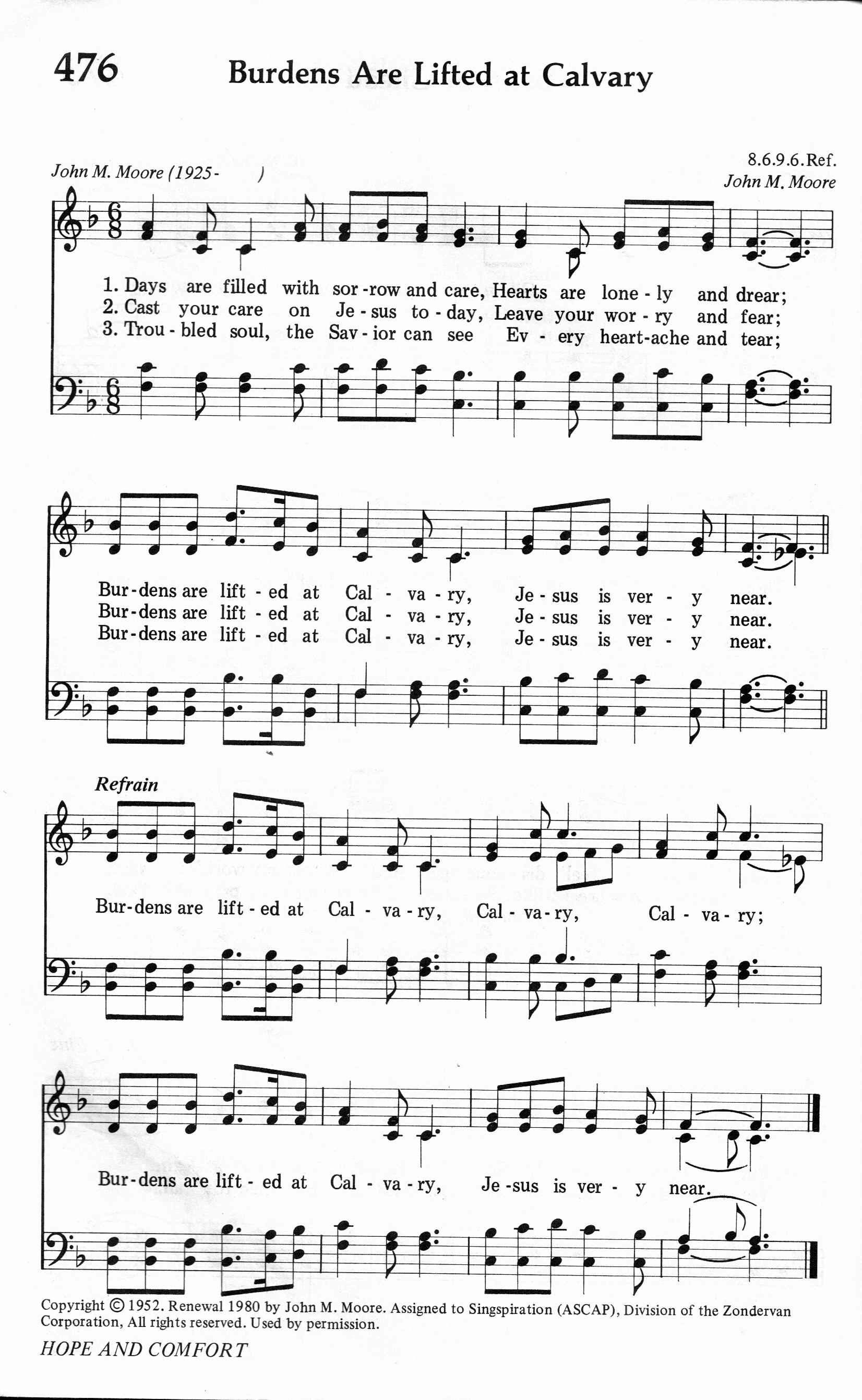 477.Come, Ye Disconsolate-695HYMN