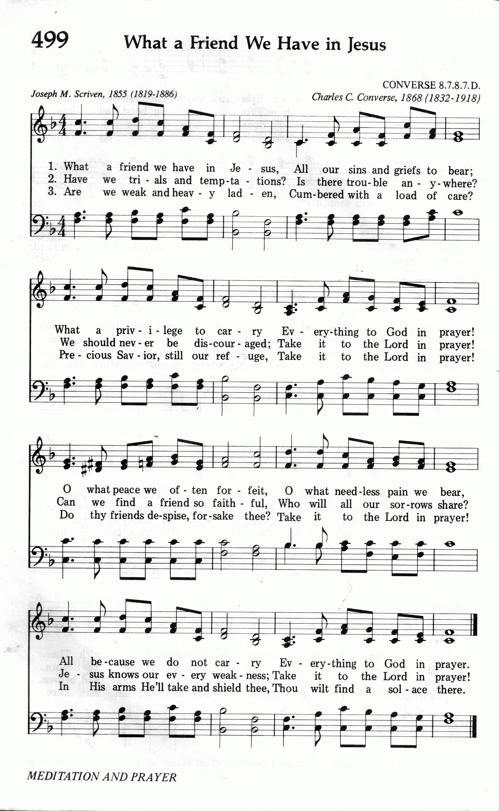500.Take Time to Be Holy-695HYMN