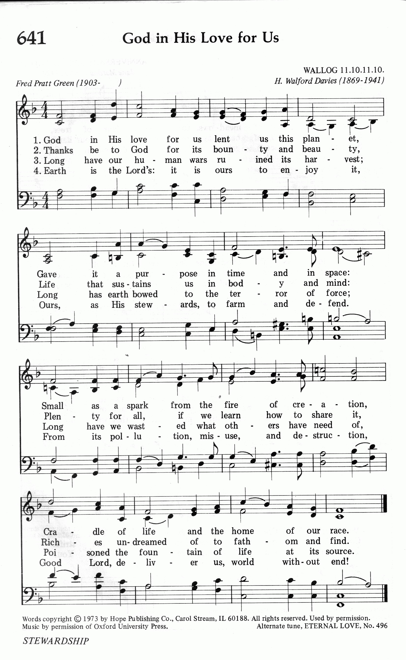 641.God in His Love for Us-695HYMN